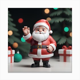 Christmas Santa 2 Canvas Print