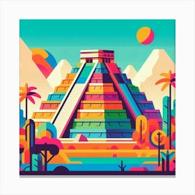 Chichén Itzá 1 Canvas Print