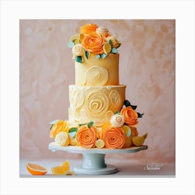 Wedding Cake 1 Canvas Print