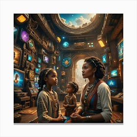 Land Of The Lost Canvas Print