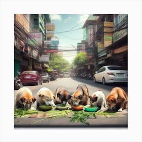 Thai Lunch Anyone? Canvas Print