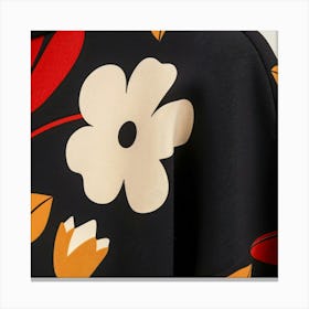 Floral Dress Canvas Print