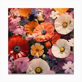 Bouquet Of Flowers 2 Canvas Print