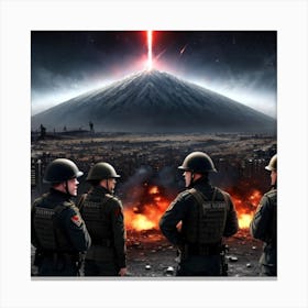 World war 3 Canvas Print