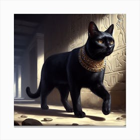 Egyptian Cat Canvas Print