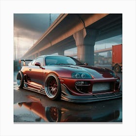 Toyota Supra Canvas Print