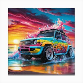 Nissan Samurai Canvas Print