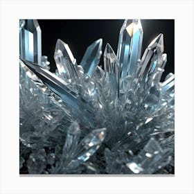 Synthesis Of Crystal 5 Canvas Print