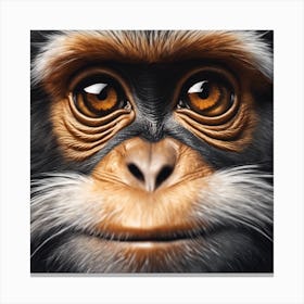 Chimpanzee 16 Canvas Print