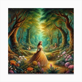 Beauty And The Beast69 Canvas Print