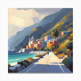 California Coast Canvas Print