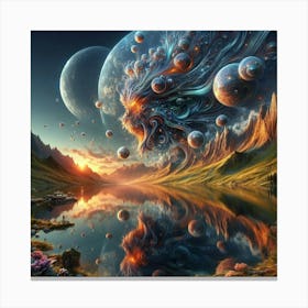 Psychedelic Art 28 Canvas Print