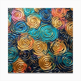 Swirls Canvas Print