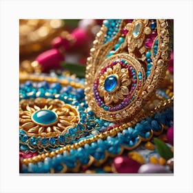 Indian Jewelry 1 Canvas Print