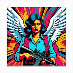 War angel 18 Canvas Print