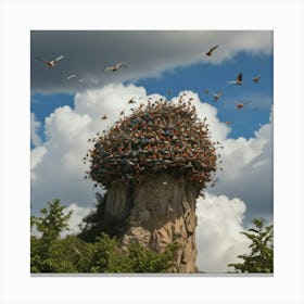 Bird'S Nest Canvas Print