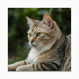 Tabby Cat 2 Canvas Print