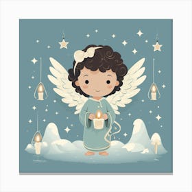 Christmas Angel 8 Canvas Print