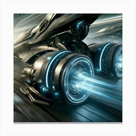 Asterian Gravity Lancers Gravitational Boosters Canvas Print