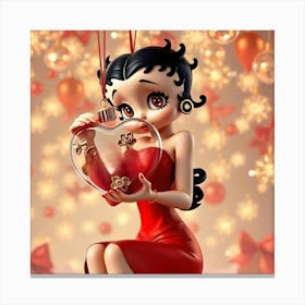 Betty Boop Canvas Print