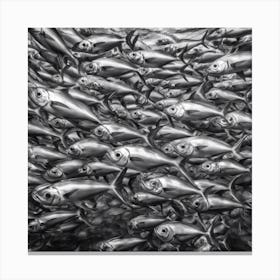 School Of Fish Canvas Print