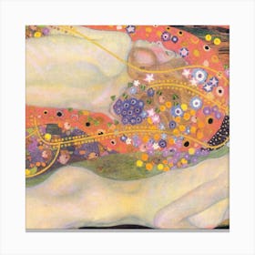 Nudes By Gustav Klimt Canvas Print