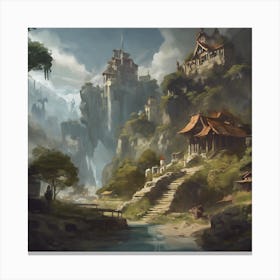 Fantasy Painting 21 Canvas Print