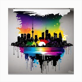 Toronto Skyline Canvas Print