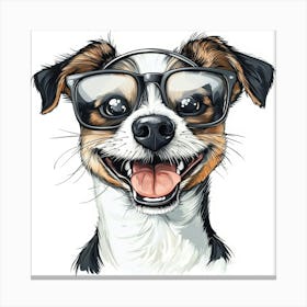 Jack Russell Terrier 6 Canvas Print