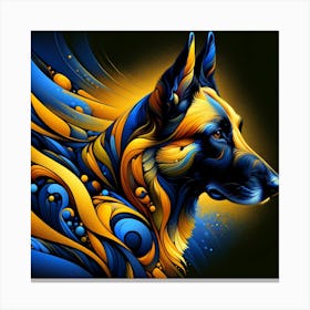 Belgian Malinois 02 1 Canvas Print