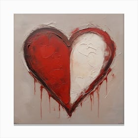 Love, heart, Valentine's Day 5 Canvas Print
