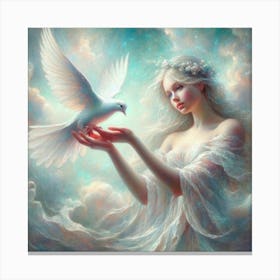 Dove Of Peace 1 Canvas Print