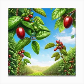 Coffee Plantation 2 Canvas Print