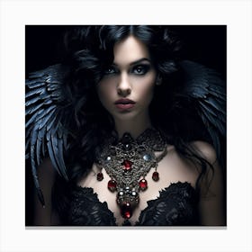 Gothic Beauty 2 Canvas Print