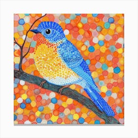 Bluebird 8 Canvas Print