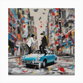 I want to dance- pulp fiction Canvas Print