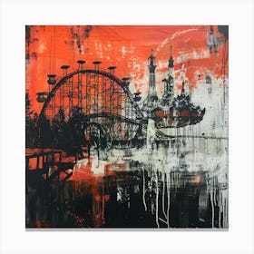 Amusement Park 1 Canvas Print