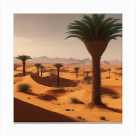 Sahara Desert 91 Canvas Print