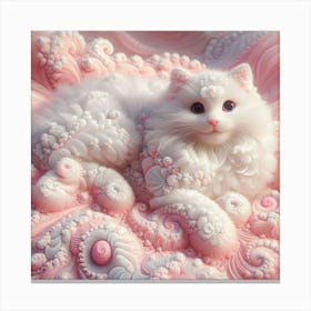 Fractal Cat 1 Canvas Print