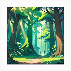 Forest Path 6 Canvas Print