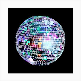 Disco Ball Canvas Print