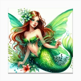 Mermaid 14 Canvas Print