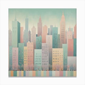 New York City Skyline 9 Canvas Print