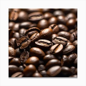 Coffee Beans 104 Canvas Print