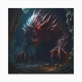 Beast of the Dark Hollow Canvas Print