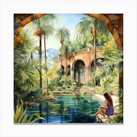 Garden Of Paradise Canvas Print