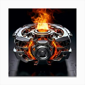 Drive Combustion Power Motor Metal Teamwork Performance Fast Business Metallic Engine Ign (7) Canvas Print