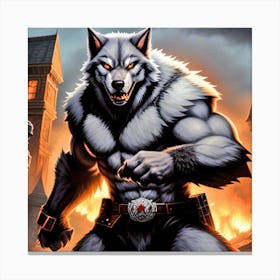 Werewolf 21 Canvas Print