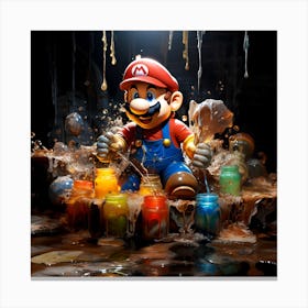 Mario Bros 19 Canvas Print