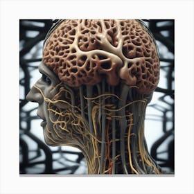 Human Brain 28 Canvas Print